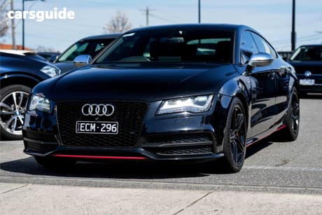 Black 2012 Audi A7 Hatchback Sportback 3.0 Tfsi Quattro