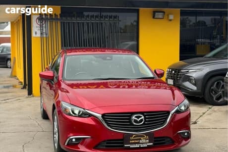 Red 2017 Mazda 6 Sedan Touring