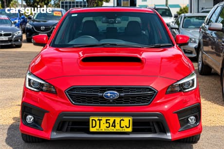 Red 2018 Subaru WRX Sedan Premium (Awd)