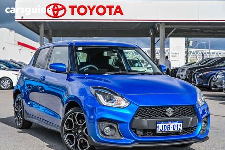 Blue 2018 Suzuki Swift Hatchback Sport
