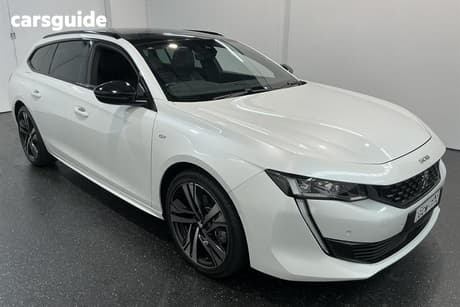 White 2022 Peugeot 508 Sportswagon Gt Phev