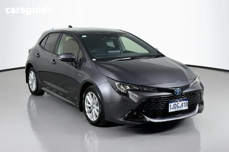 Silver 2025 Toyota Corolla Hatch COROLLA HATCH 1.8L HYB CVT SX