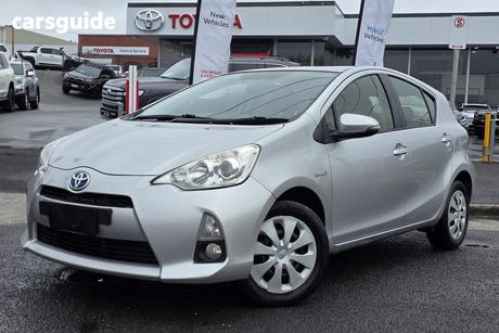 Silver 2012 Toyota Prius C Hatchback Hybrid