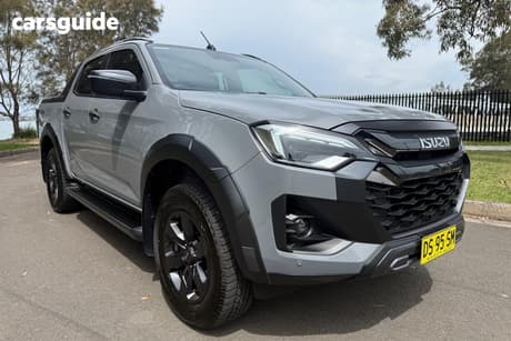 Grey 2026 Isuzu D-MAX Crew Cab Utility X-Terrain (4X4)