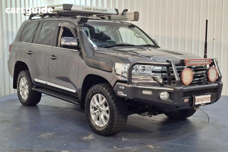 Grey 2015 Toyota Landcruiser Wagon Sahara (4X4)