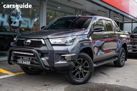 Grey 2021 Toyota Hilux Double Cab Pick Up Rogue (4X4)
