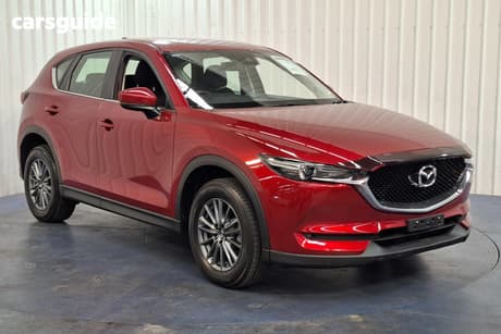 Red 2017 Mazda CX-5 Wagon Maxx Sport (4X4)
