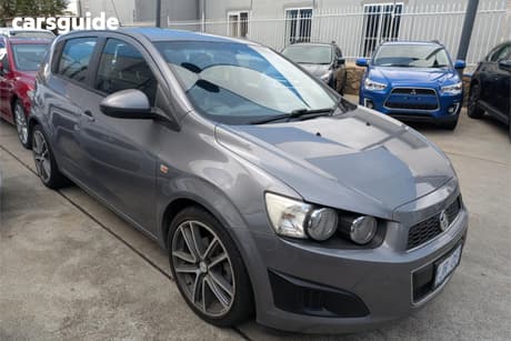 Grey 2012 Holden Barina Hatchback