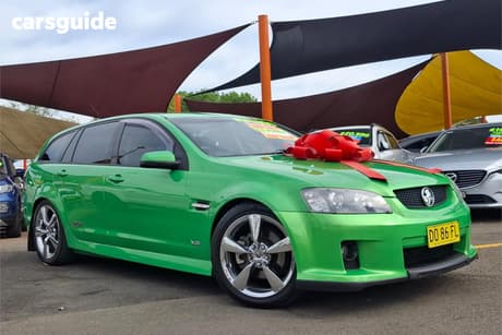 Green 2008 Holden Commodore Sportswagon Ss