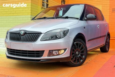 Silver 2012 Skoda Fabia Hatchback 77 Tsi Monte Carlo