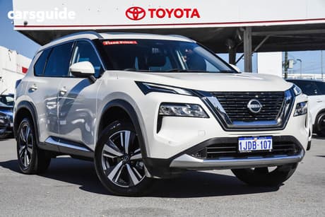 White 2023 Nissan X-Trail Wagon Ti (4Wd)