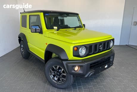 Yellow 2026 Suzuki Jimny Wagon Xl