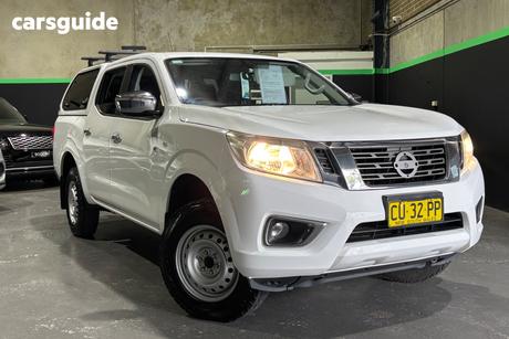 White 2019 Nissan Navara Dual Cab Pick-up Rx (4X2)