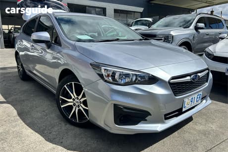 Silver 2018 Subaru Impreza Hatchback 2.0I (Awd)