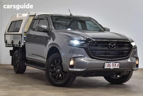 Grey 2024 Mazda BT-50 Freestyle Cab Chassis Xt (4X2)