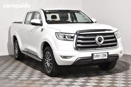 White 2022 GWM UTE Dual Cab Utility Cannon (4X4)