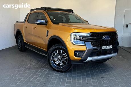 Yellow 2023 Ford Ranger Double Cab Pick Up Wildtrak 3.0 (4X4)