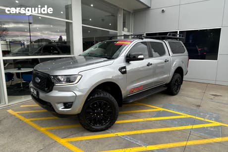 Silver 2021 Ford Ranger Double Cab Pick Up Fx4 3.2 (4X4)