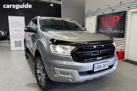 Silver 2016 Ford Everest Wagon Titanium