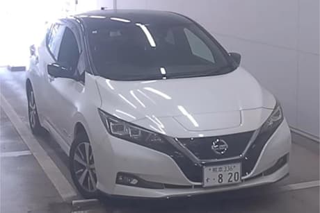 White 2019 Nissan Leaf Hatchback