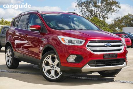 Red 2016 Ford Escape Wagon Titanium (Awd)