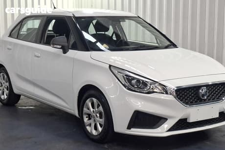 White 2022 MG MG3 Hatchback Core