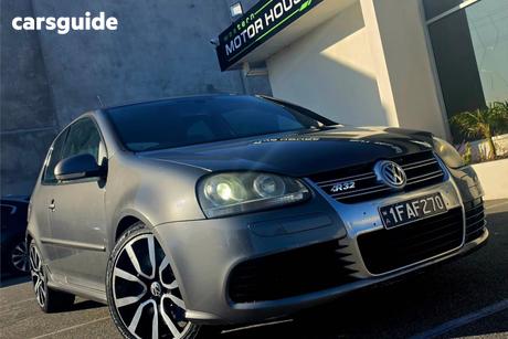 Grey 2007 Volkswagen Golf Hatchback R32