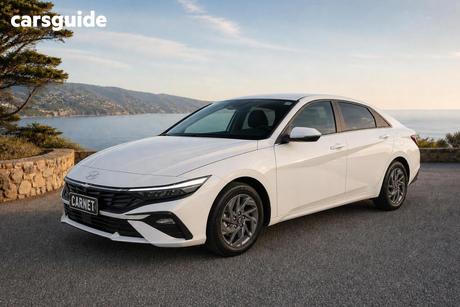 White 2025 Hyundai I30 Sedan Hev 1.6P Dct