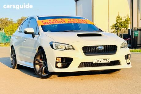 White 2016 Subaru WRX Sedan (Awd)