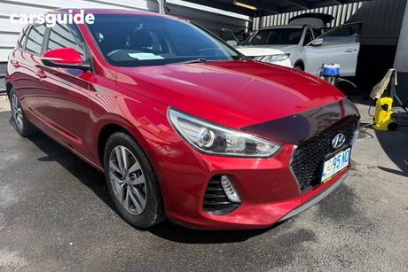 Red 2017 Hyundai I30 Hatchback Active