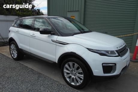 White 2016 Land Rover Range Rover Evoque Wagon Td4 180 Se