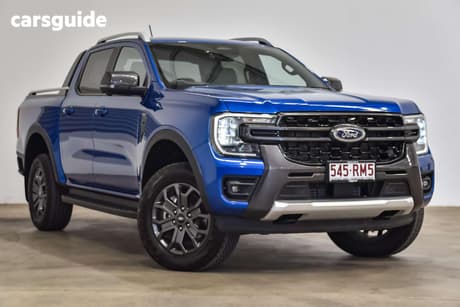 Blue 2025 Ford Ranger Double Cab Pick Up Wildtrak 3.0 (4X4)