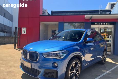 Blue 2016 BMW X1 Wagon Sdrive 18D