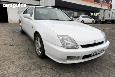 White 1996 Honda Prelude Coupe Vti-R