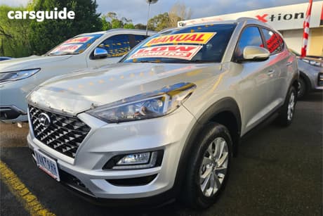 Silver 2019 Hyundai Tucson Wagon Active (2Wd)