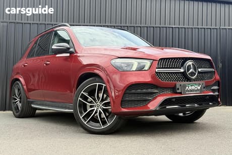 Red 2022 Mercedes-Benz GLE300 Wagon D 4Matic
