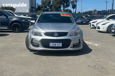 Silver 2015 Holden Commodore Sportswagon Sv6