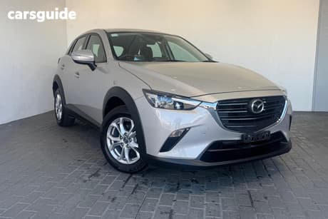 Silver 2024 Mazda CX-3 Wagon G20 Pure