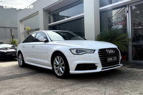 White 2017 Audi A6 Sedan 1.8 Tfsi