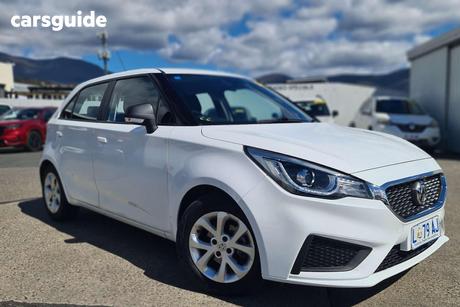 White 2023 MG MG3 Hatchback Core