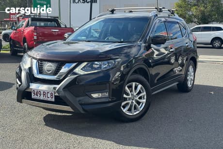 Black 2017 Nissan X-Trail Wagon St-L (4Wd)