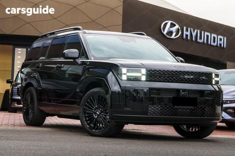 Black 2026 Hyundai Santa FE Wagon Hev (Awd)