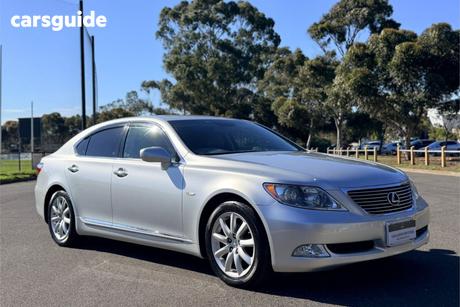 Silver 2007 Lexus LS460 Sedan