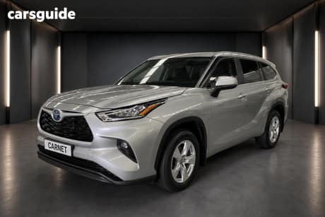 Silver 2024 Toyota Kluger Wagon Gx Hybrid Awd