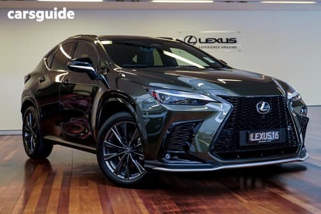 Green 2025 Lexus NX350H Wagon F Sport Hybrid 2Wd