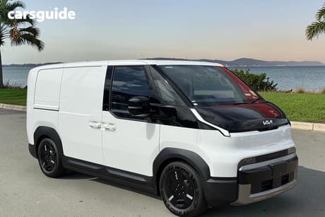 White 2026 Kia Pv5 Van Cargo S Long Range