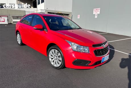 Red 2016 Holden Cruze Sedan Z-Series