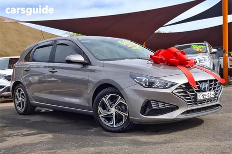 Grey 2021 Hyundai I30 Hatchback Active