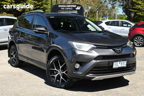 Grey 2018 Toyota RAV4 Wagon Gxl (4X4)