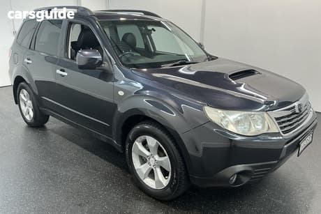 Grey 2010 Subaru Forester Wagon Xt Premium